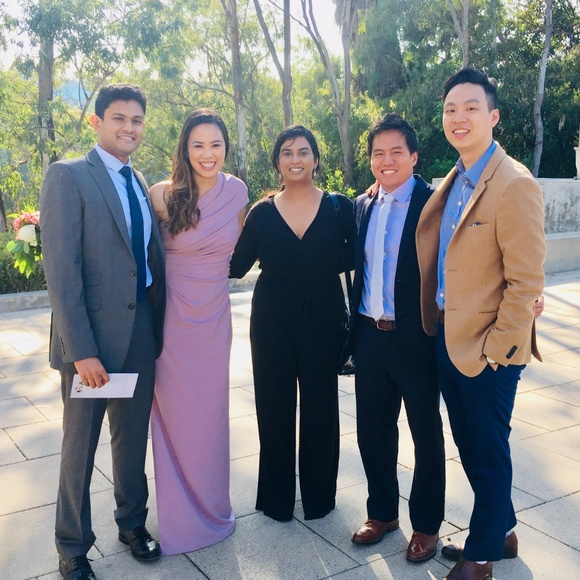 David's Bridal Ruched One-Shoulder bridesmaid - Picture 5 of 5